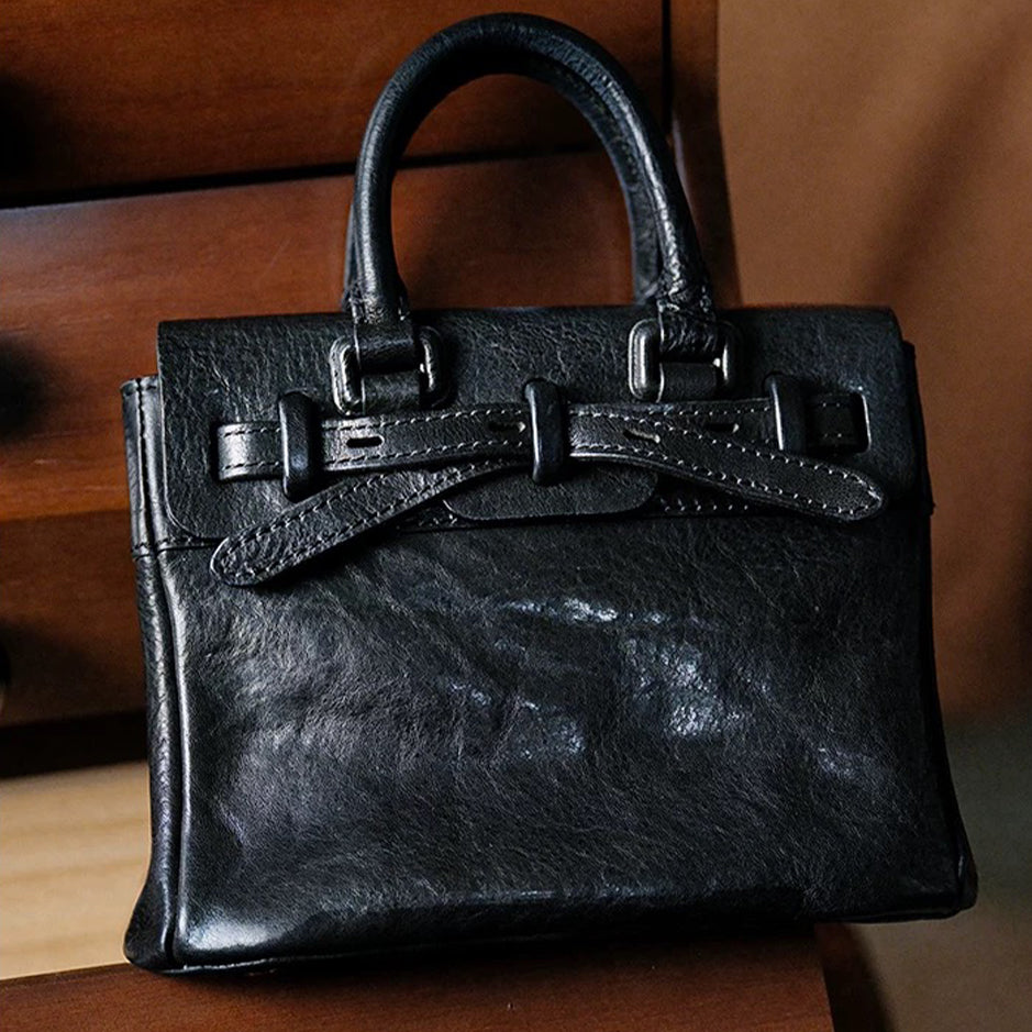 Classic Leather Crossbody & Tote - Sandalwood Brown