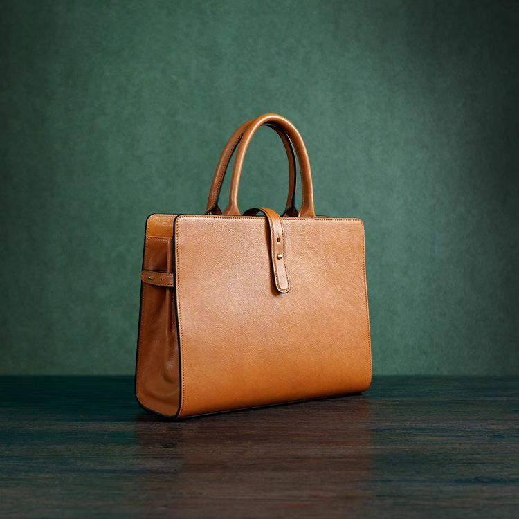 Timeless Leather Crossbody & Tote - Sunset Yellow