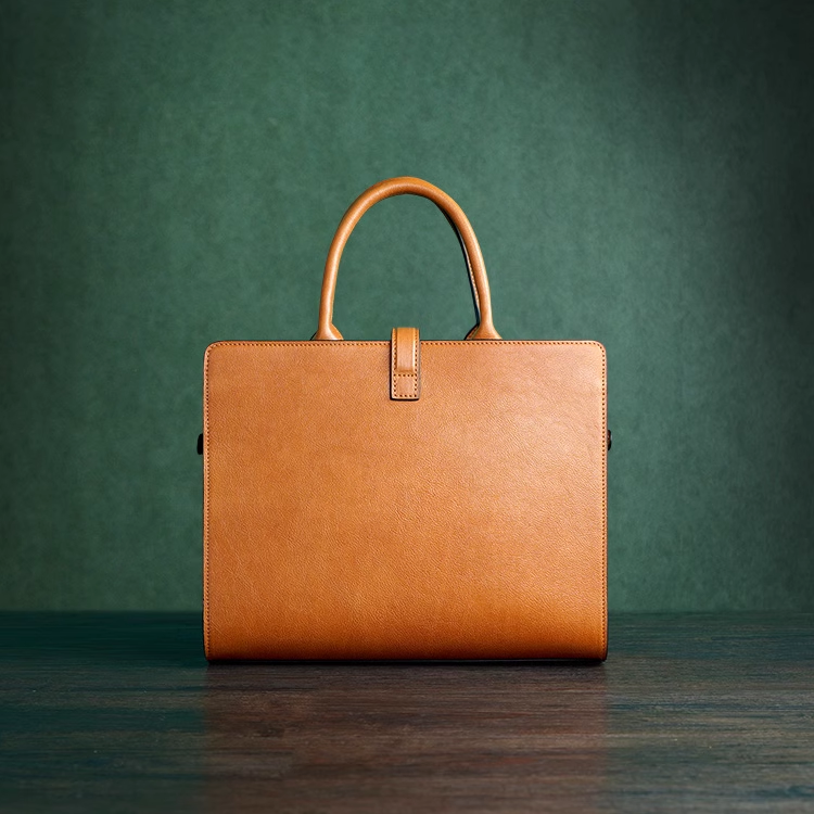 Timeless Leather Crossbody & Tote - Sunset Yellow