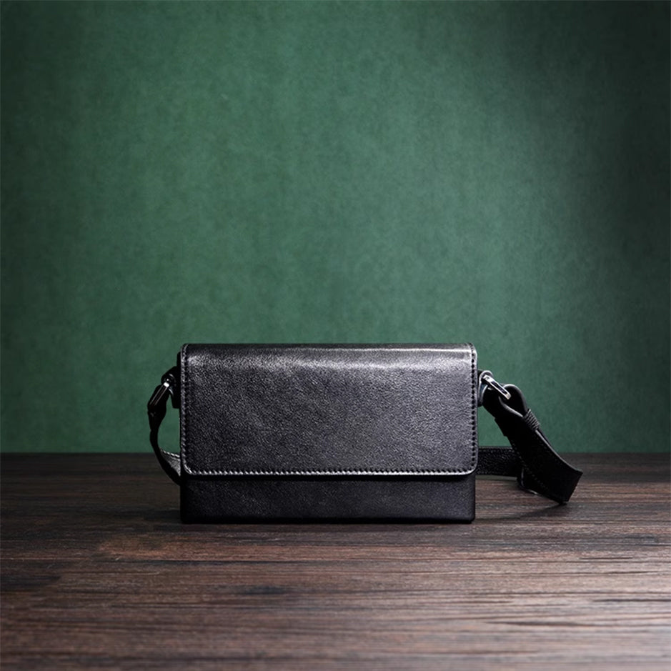 Urban Box Crossbody Bag-Forest Green