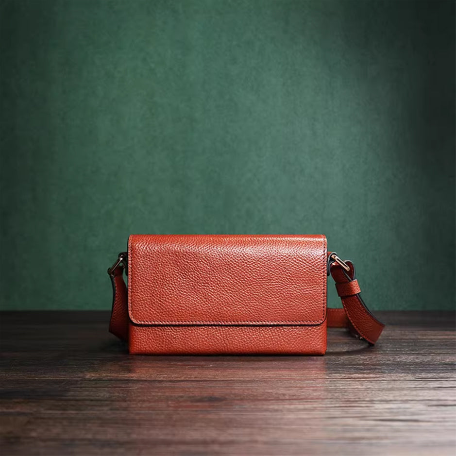 Urban Box Crossbody Bag-Forest Green