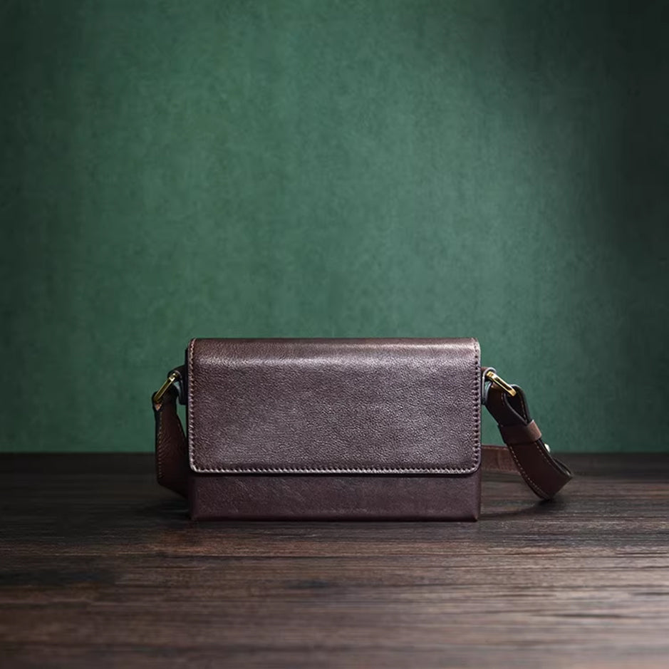 Urban Box Crossbody Bag-Forest Green