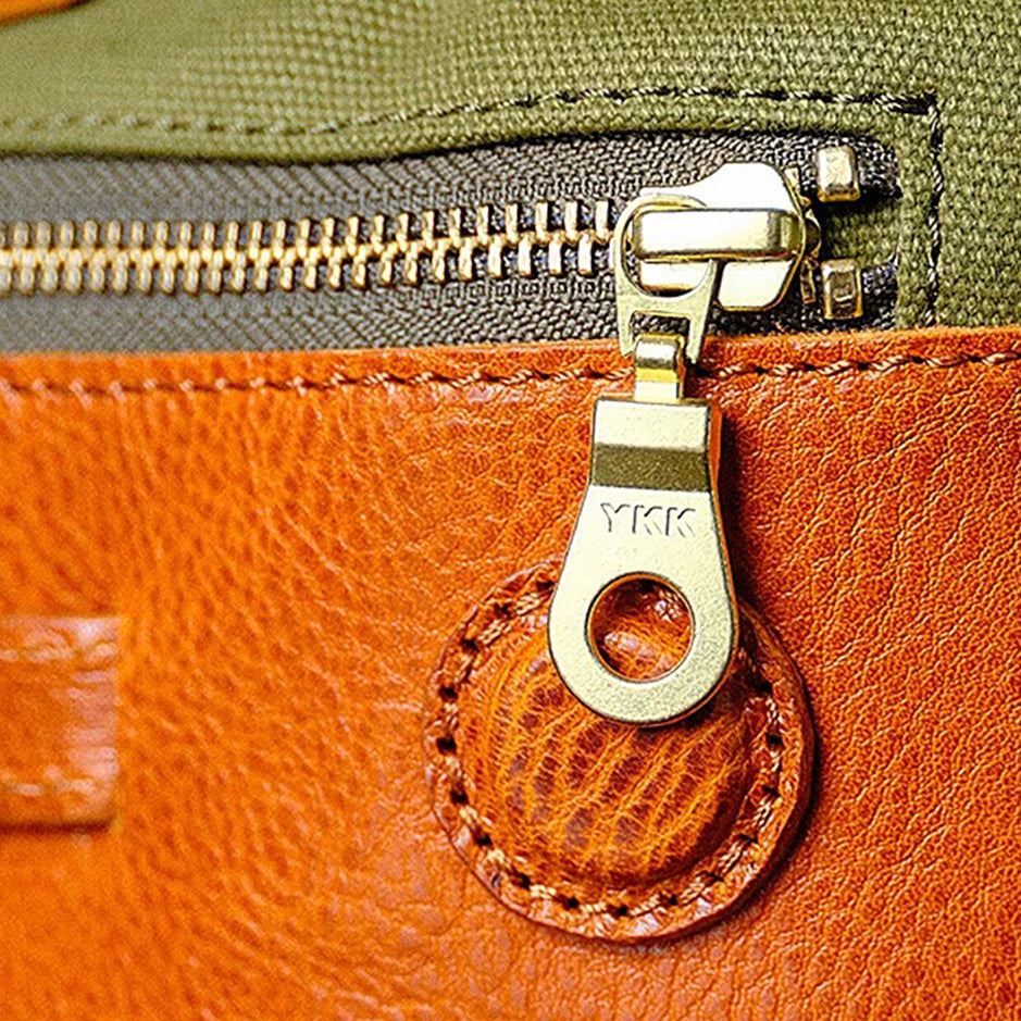 Classic Leather Crossbody & Tote - Sunset Yellow