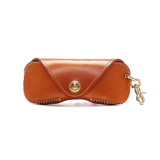 Classic Leather Glasses Case