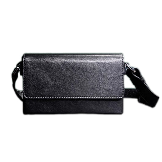 Urban Box Crossbody Bag-Black