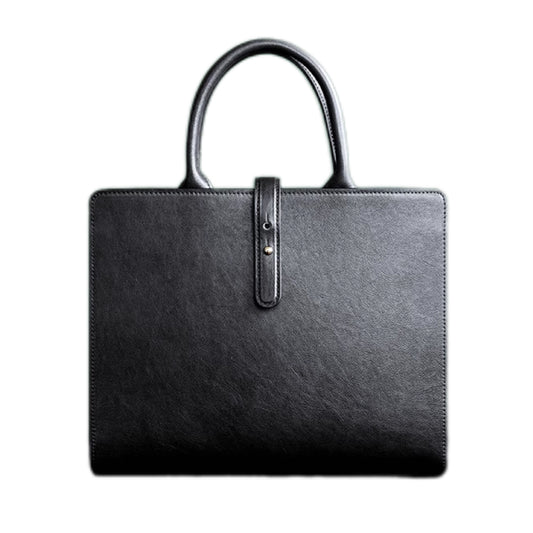 Timeless Leather Crossbody & Tote - Black