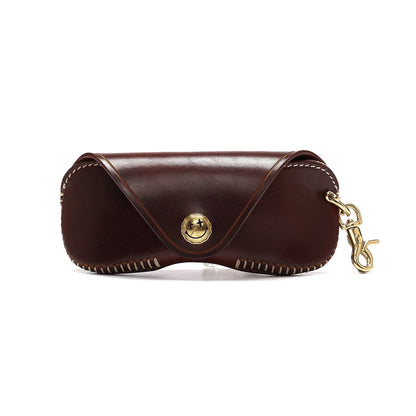 Classic Leather Glasses Case