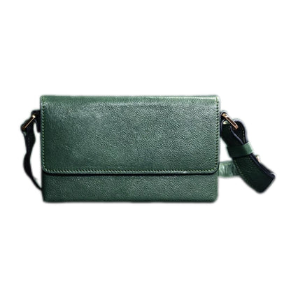 Urban Box Crossbody Bag-Forest Green