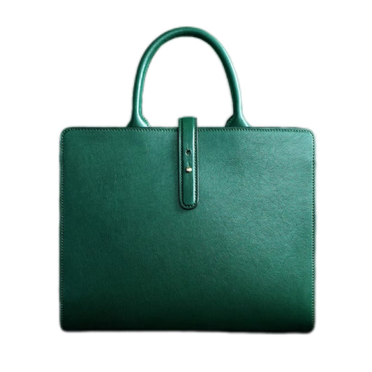 Timeless Leather Crossbody & Tote - Forest Green