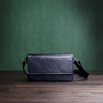 Urban Box Crossbody Bag-Chestnut