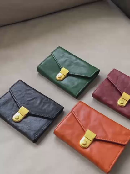 Colorio – Handmade Cowhide Short Wallet