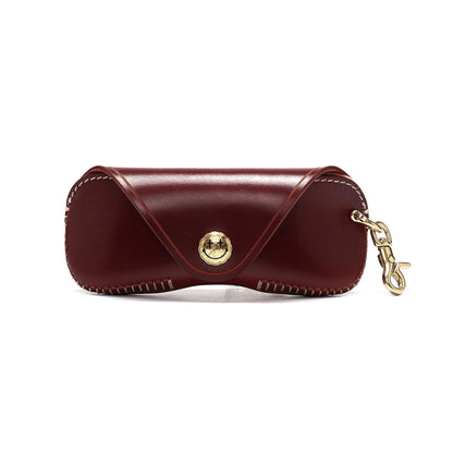 Classic Leather Glasses Case